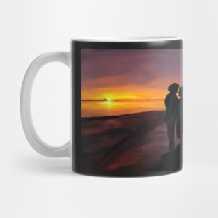 Dancing on Rocky Shores Mug